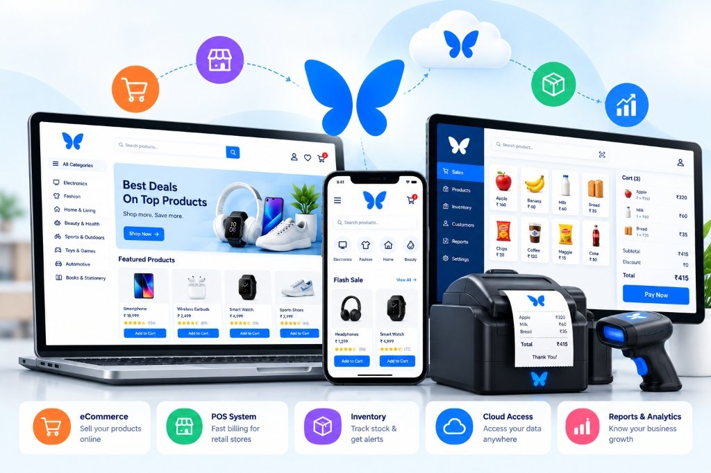 Webigo Smart POS & Bluetooth Thermal Billing